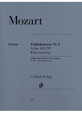 Violin Concerto no. 5 A major K. 219